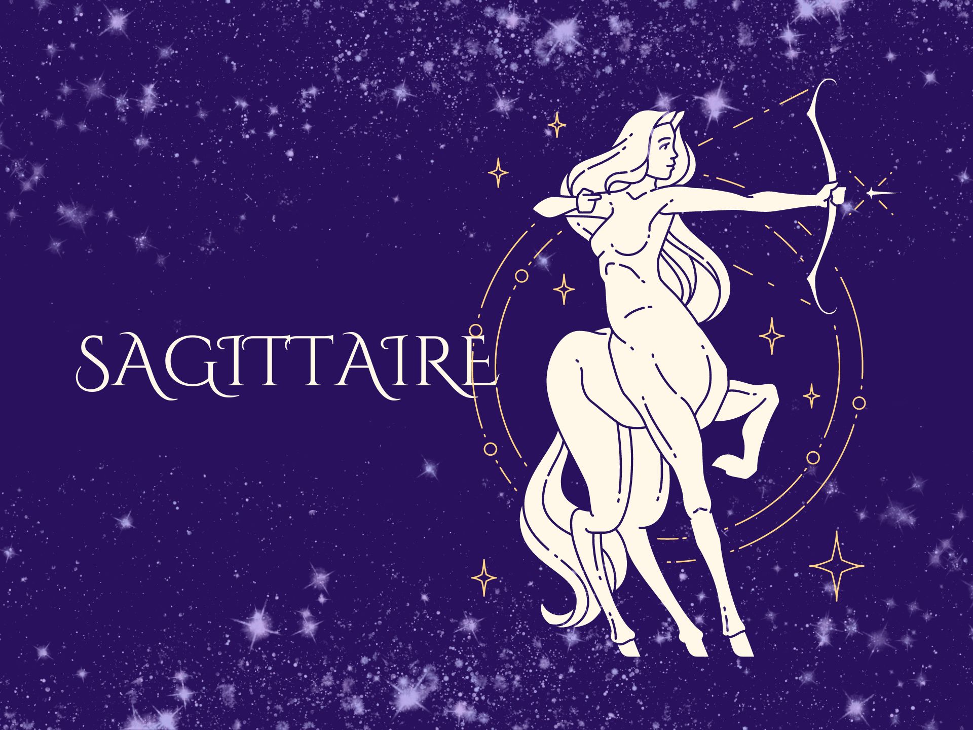 Signe astrologique Sagittaire